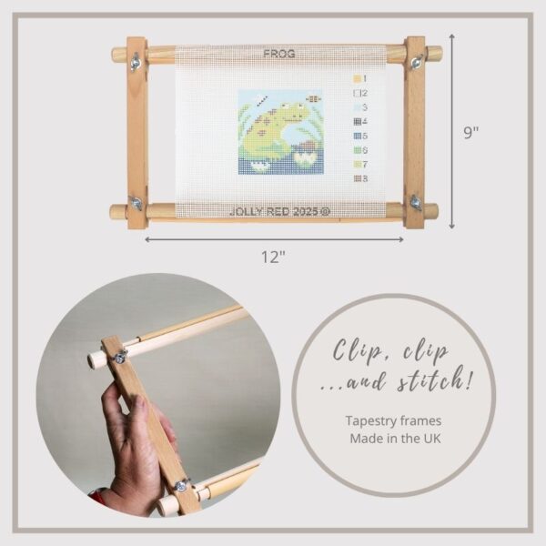 CF129 12" Tapestry Clip Frame
