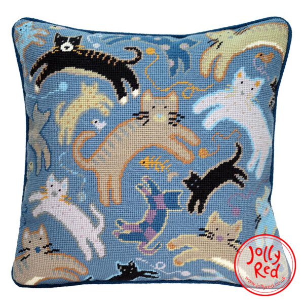 Bouncin' Blue Cats