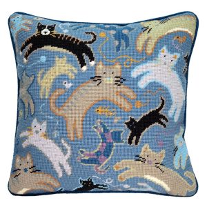 cats tapestry kit