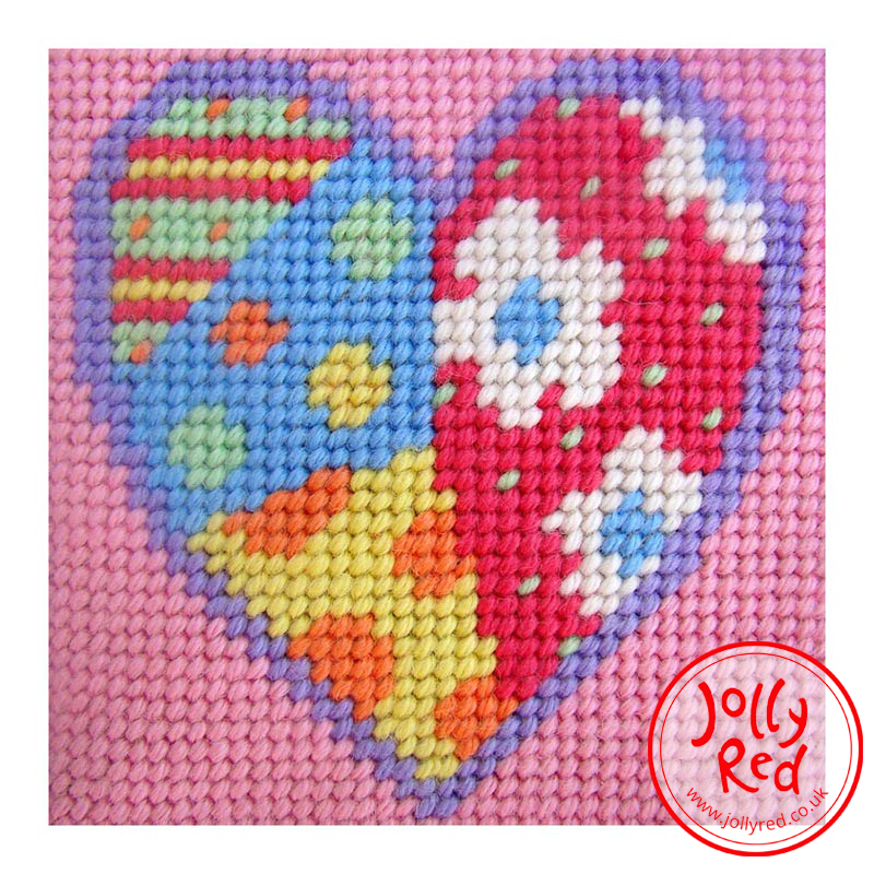 Bubblegum Heart canvas