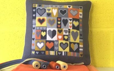 Fabric for your Grey Hearts tapestry
