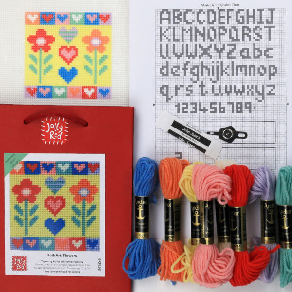 Folk Art Flowers - Image 3