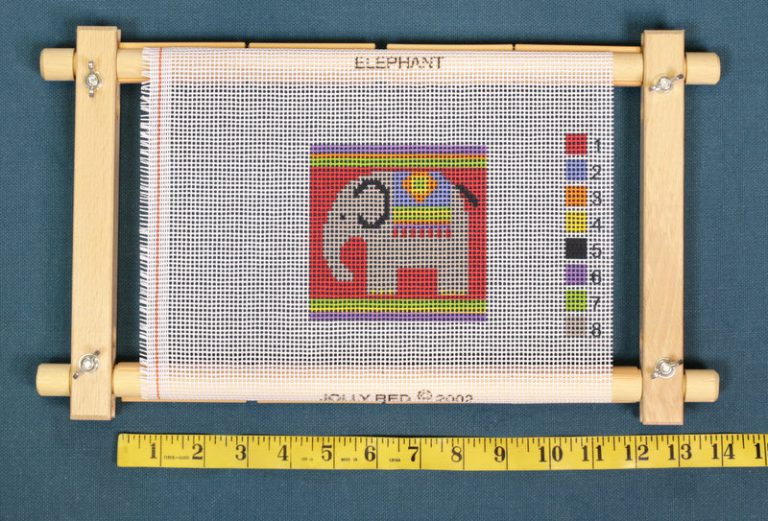 Choosing the right size tapestry frame Jolly Red