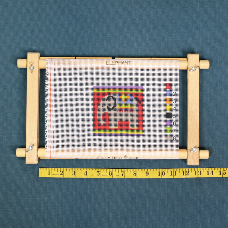 CF129 12″ Tapestry Clip Frame | Jolly Red