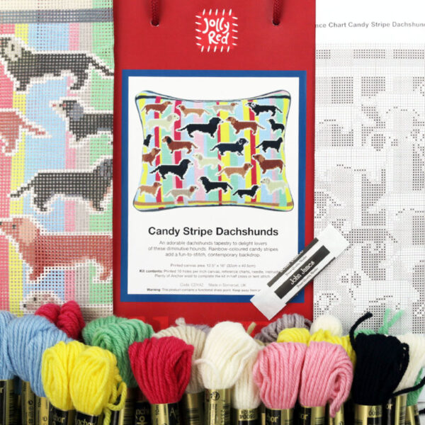 Candy Stripe Dachshunds - Image 3