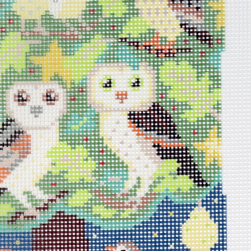 Owls Christmas Stocking - Image 4