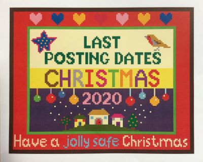 Christmas posting dates
